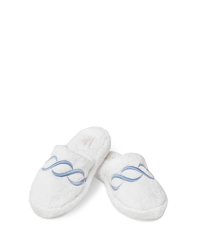 Pratesi Women's Treccia Braid Embroidery Slippers