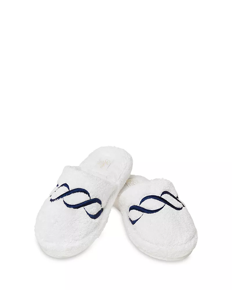 Pratesi Women's Treccia Braid Embroidery Slippers