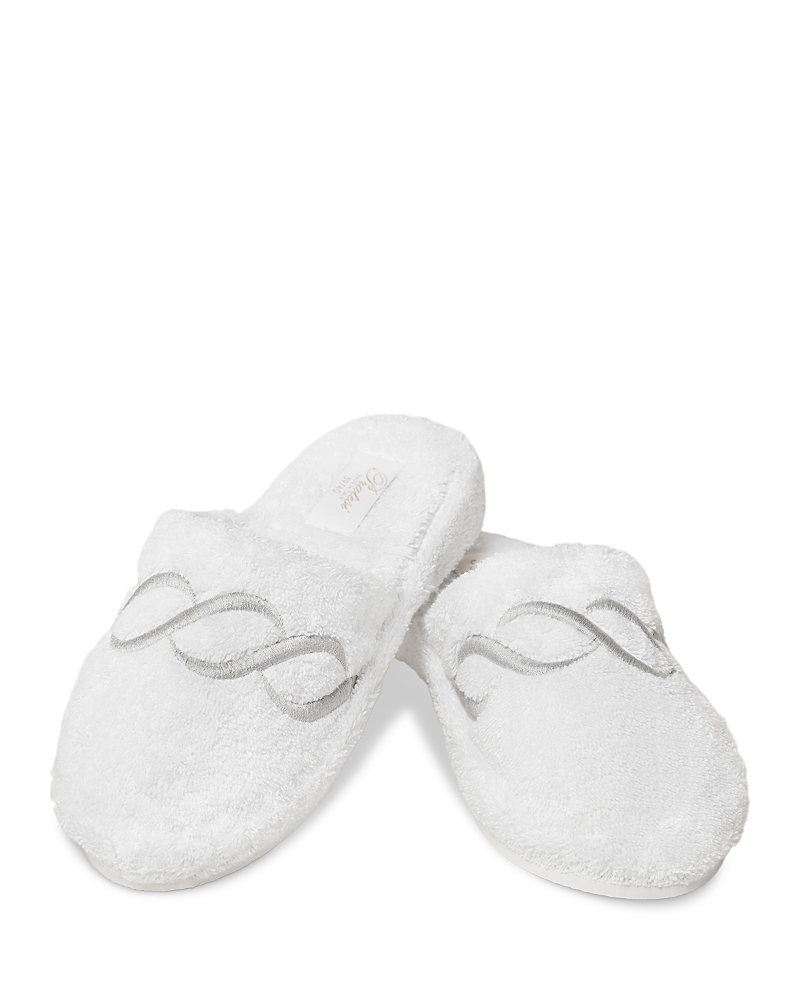 Pratesi Women's Treccia Braid Embroidery Slippers