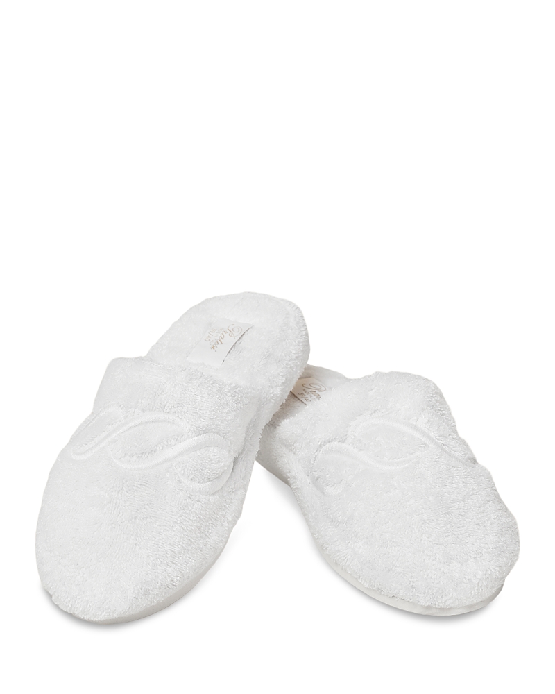 Pratesi Women's Treccia Braid Embroidery Slippers