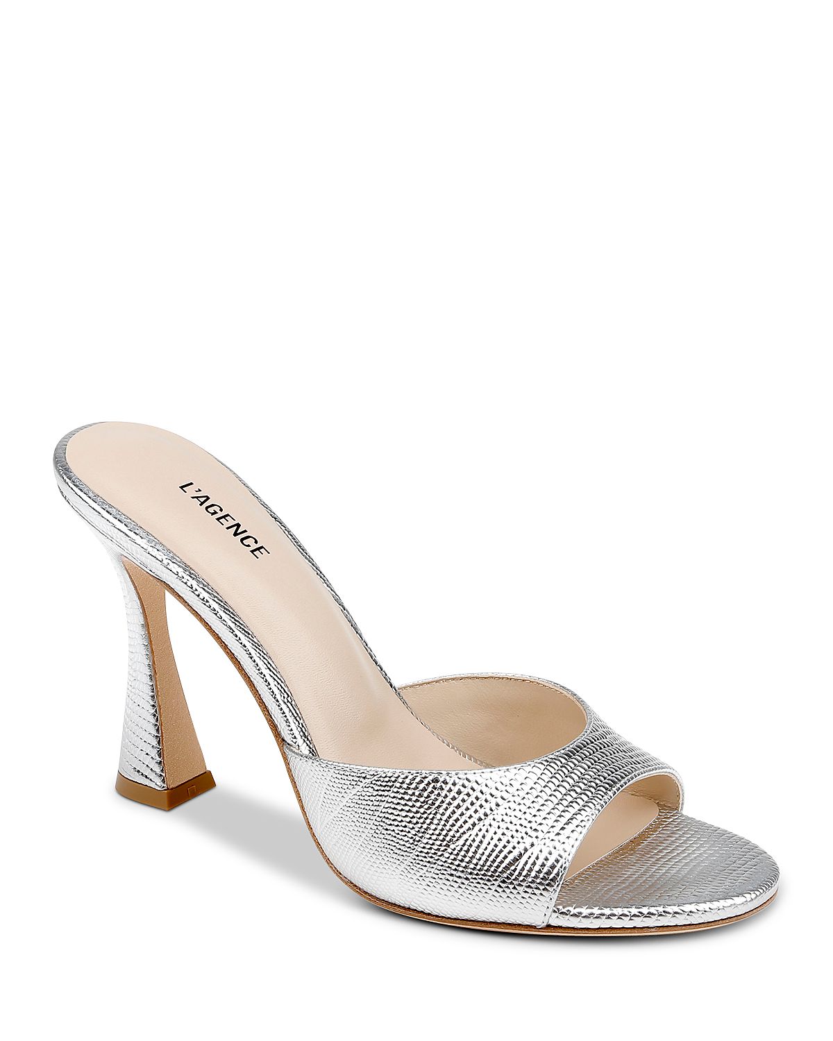 L'Agence Women's Avery Slide High Heel Sandals