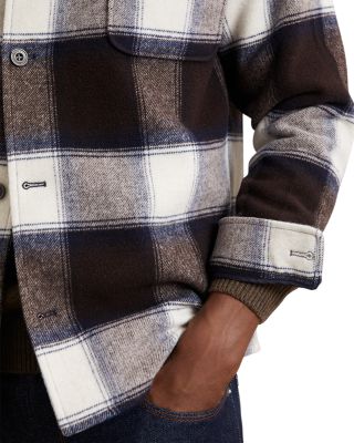Checked Twin Pocket Overshirt