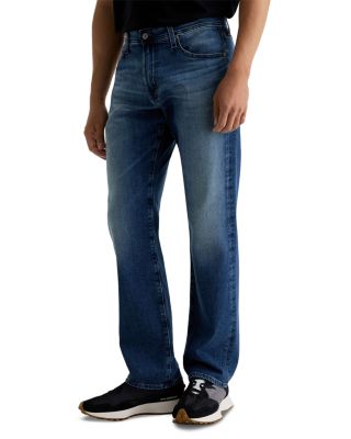 Protege Classic Straight Fit Jeans in Palms Blue