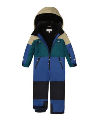  One-Piece Colorblocked Teknik Snowsuit - Big Kid