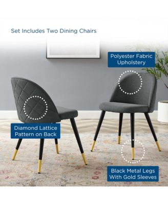 Cordial Dining Chairs, Set of 2