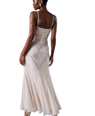 Deco Embellished Cami Maxi Dress