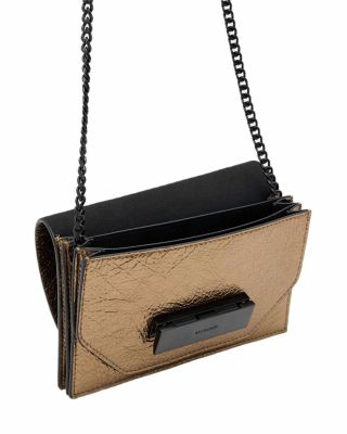 Etta Leather Crossbody Clutch
