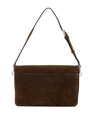 Ondine Medium Suede Shoulder Bag