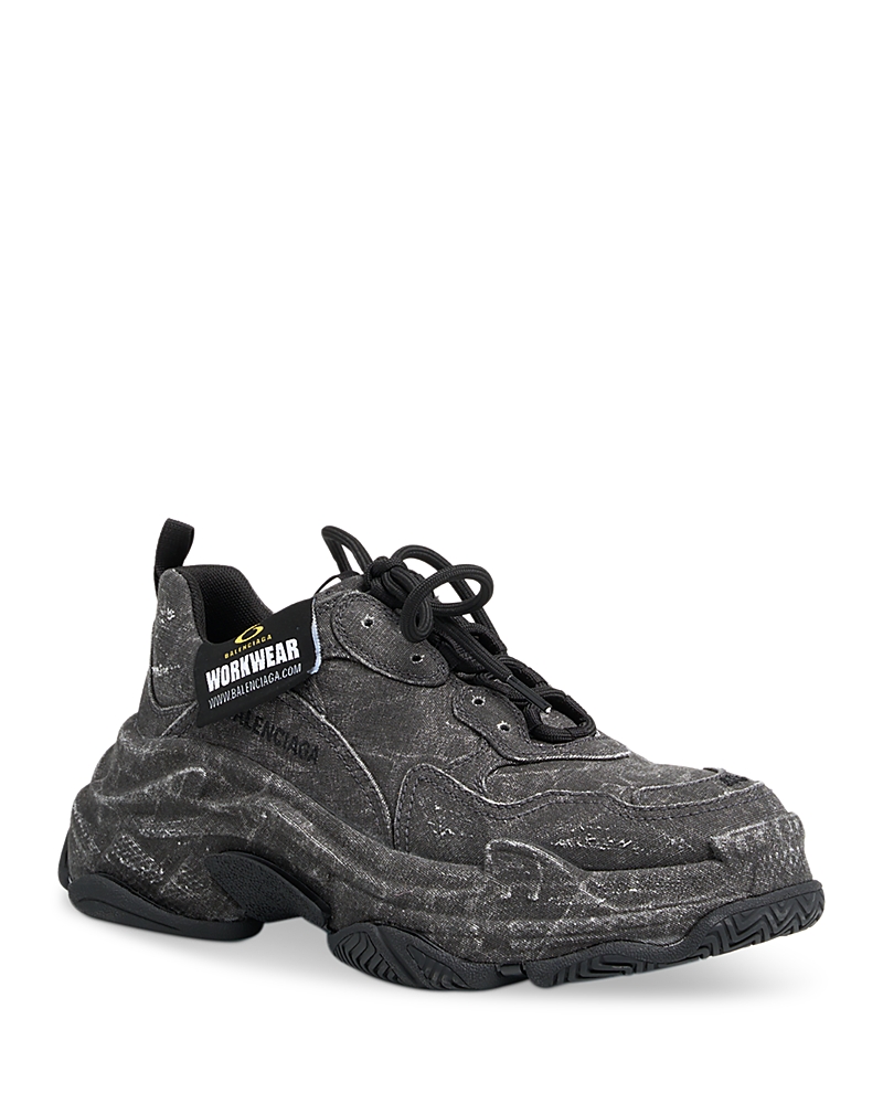 Balenciaga Men's Triple S Workwear Sneakers
