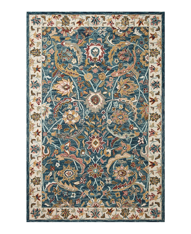 Loloi Victoria Vk-24 Area Rug 7'9x9'9 In Blue