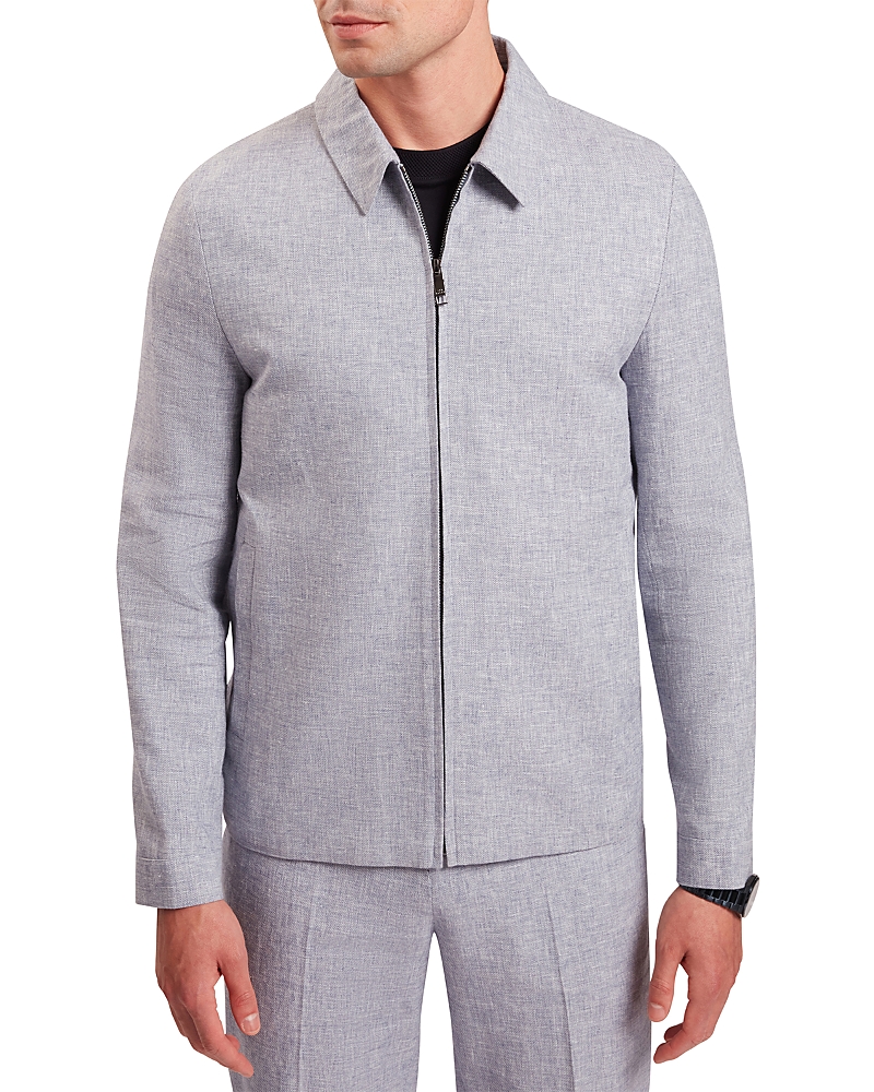 Ted Baker Ashleyj Linen Blend Harrington Jacket