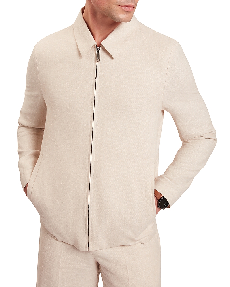 Ted Baker Ashleyj Linen Blend Harrington Jacket