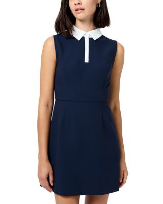 Azra Twill Sleeveless Dress