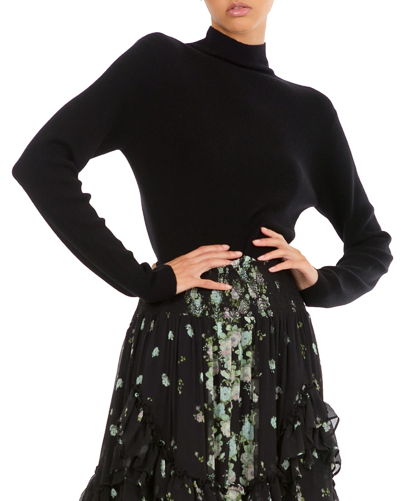 Secret Mission Brooke Knit In Black