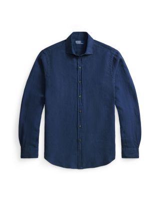 Classic Fit Slub Linen Shirt