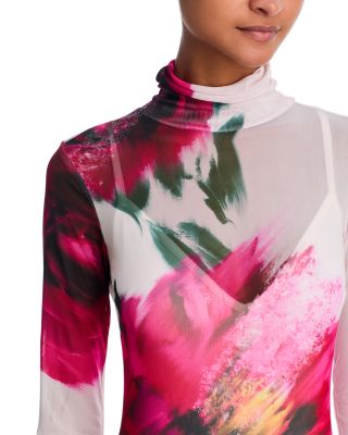 Billie Floral Mesh Dress