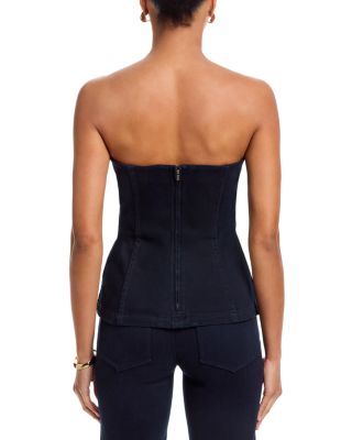 Ronan Strapless Denim Top