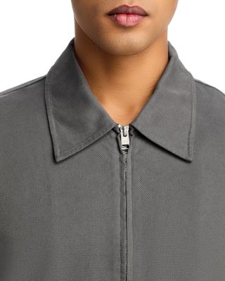 Canvas Zip Trucker Jacket