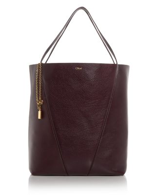 Spin Large Leather Tote