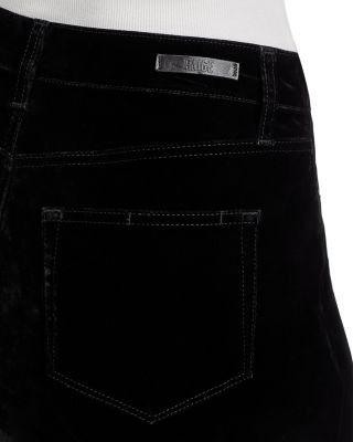 Janelle Velvet Miniskirt