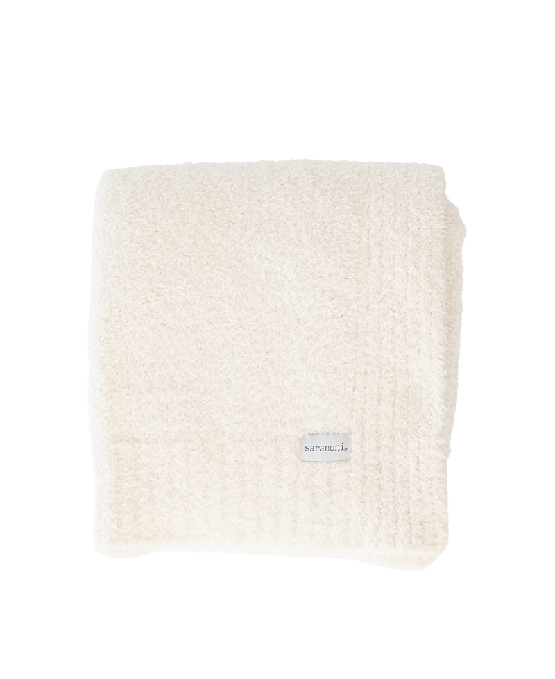 Saranoni Bamboni Todller Blanket In White