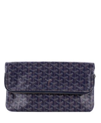   Saint Marie Clutch Coated Canvas