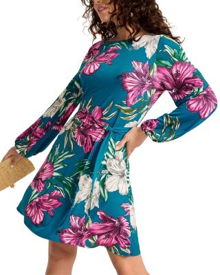Villa Garden Belted Dress