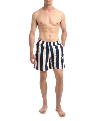 Long Stripe 7" Swimsuit