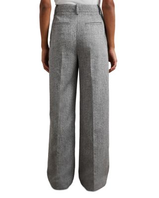 Darlton Textured Wide Leg Trousers