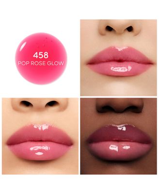 KissKiss Bee Glow Hydrating Tinted Lip Oil 0.3 oz.