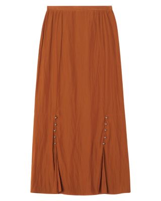 Midi Skirt in Charmeuse
