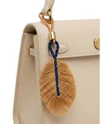 Feather Bag Charms, Set of 3