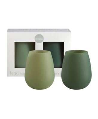Fegg Silicone Unbreakable Glasses - Set of 2