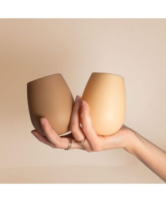 Fegg Silicone Unbreakable Glasses - Set of 2