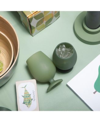 Stemm Silicone Unbreakable Wine Glasses - Set of 2