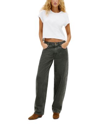 Ella Mid Rise Tapered Jeans in Keystone Mountain
