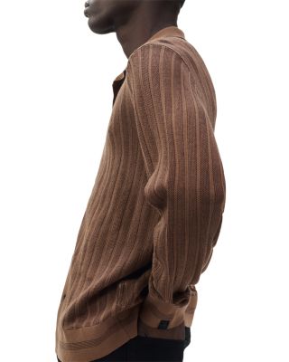 Harvey Rib Long Sleeve Shirt