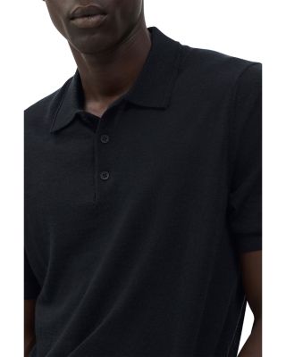 Lightweight Downing Cashmere Polo Shirt