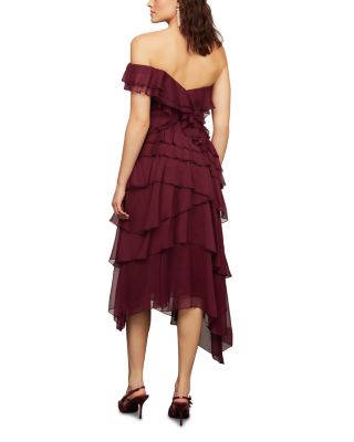 Emaline Chiffon Cascade Dress