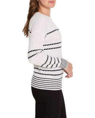 Circle Around Cotton Cashmere Sweater