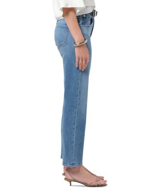 Delfina High Rise Jeans in Stella