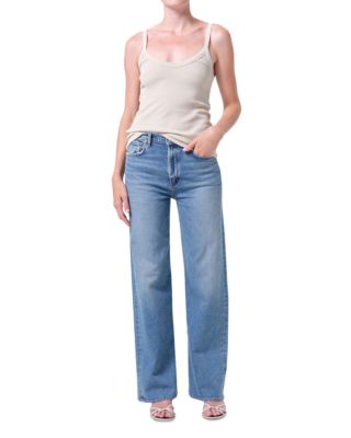 Ren High Rise Wide Leg Jeans in Measure