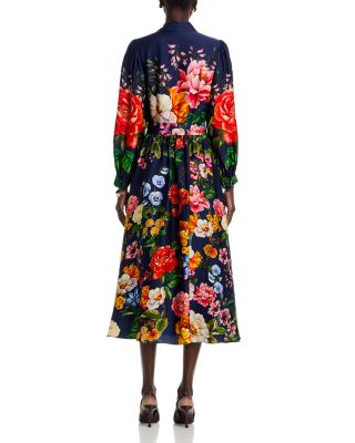 The Melina Silk Blend Dress