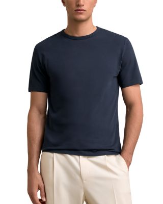 Plain Stretch Cotton Tee
