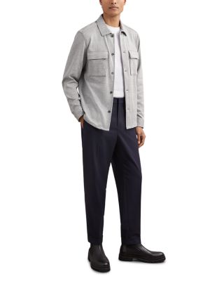 Jersey Check Twin Pocket Jacket