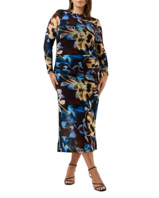 Cleo Mesh Midi Dress