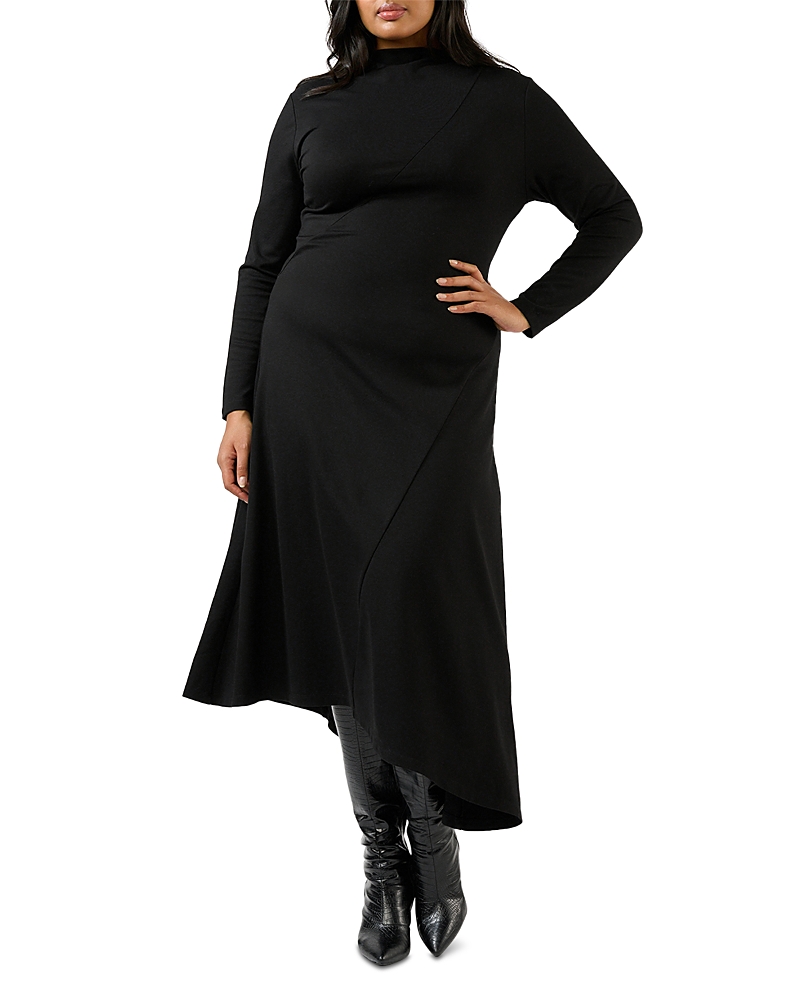 Estelle Plus Abagail High Neck Dress