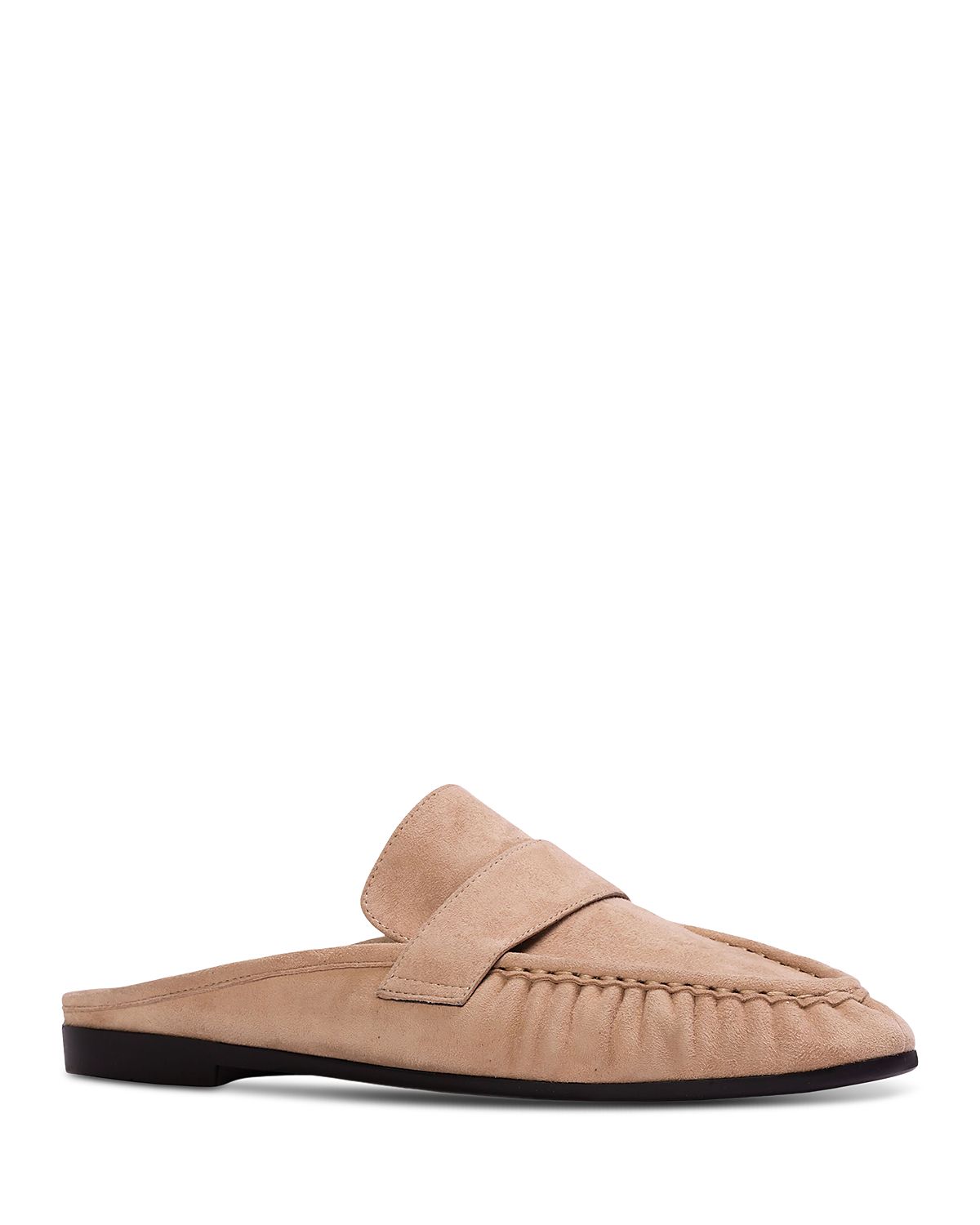 Black Suede Studio Women's Gabby Loafer Mules