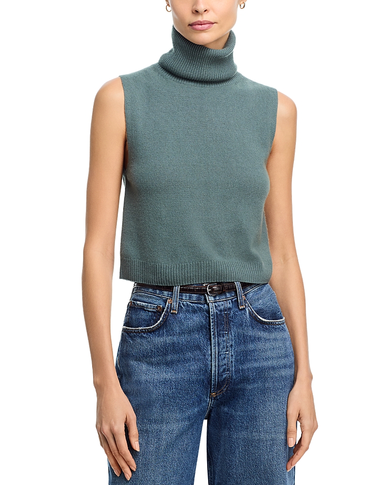 Leset Zoe Turtleneck Sweater In Blue