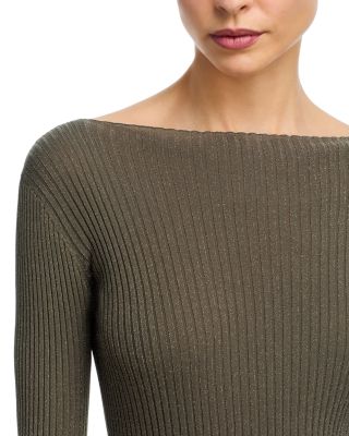 Blake Ribbed Long Sleeve Maxi Dress